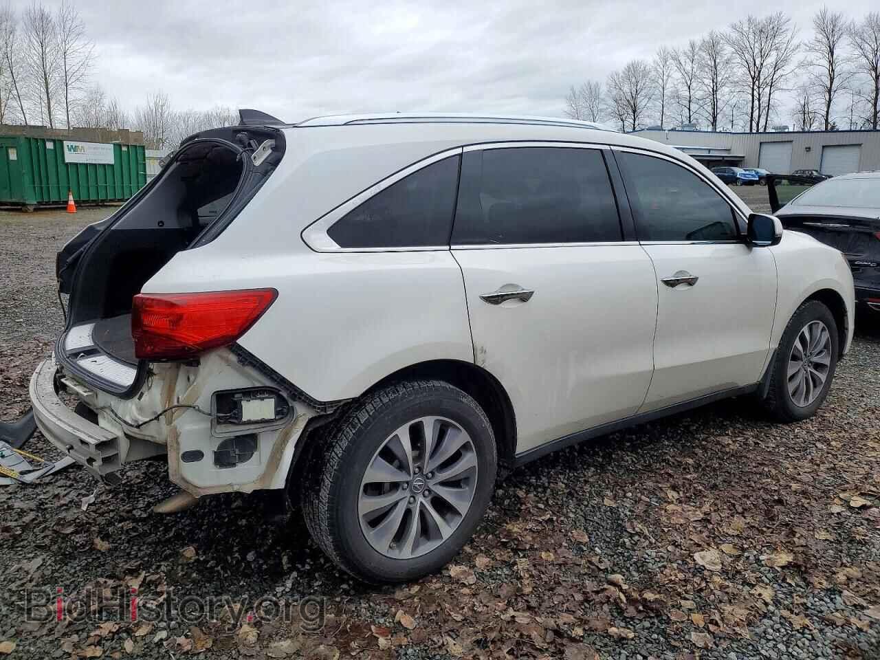 2014 ACURA MDX - VIN: 5FRYD4H62EB014044 - Фото 3