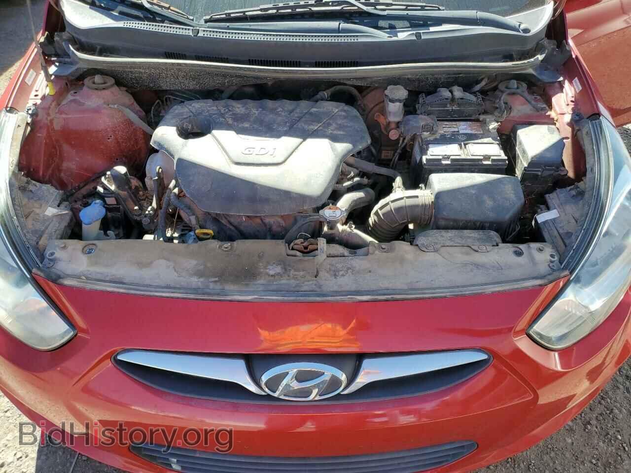 2012 HYUNDAI ACCENT - VIN: KMHCU4AEXCU112820 - Фото 11