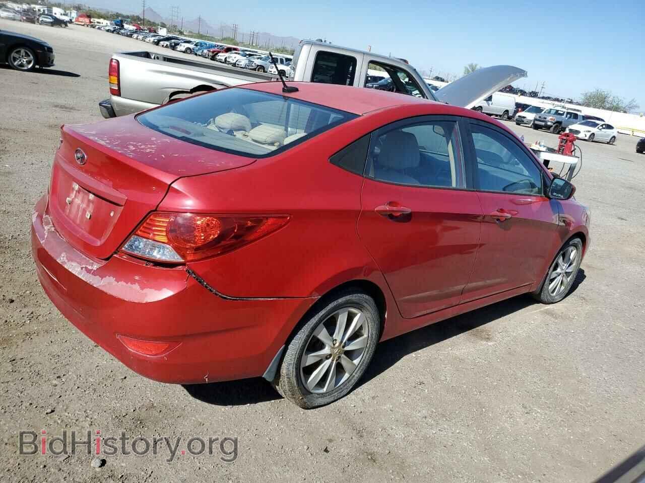 2012 HYUNDAI ACCENT - VIN: KMHCU4AEXCU112820 - Фото 3
