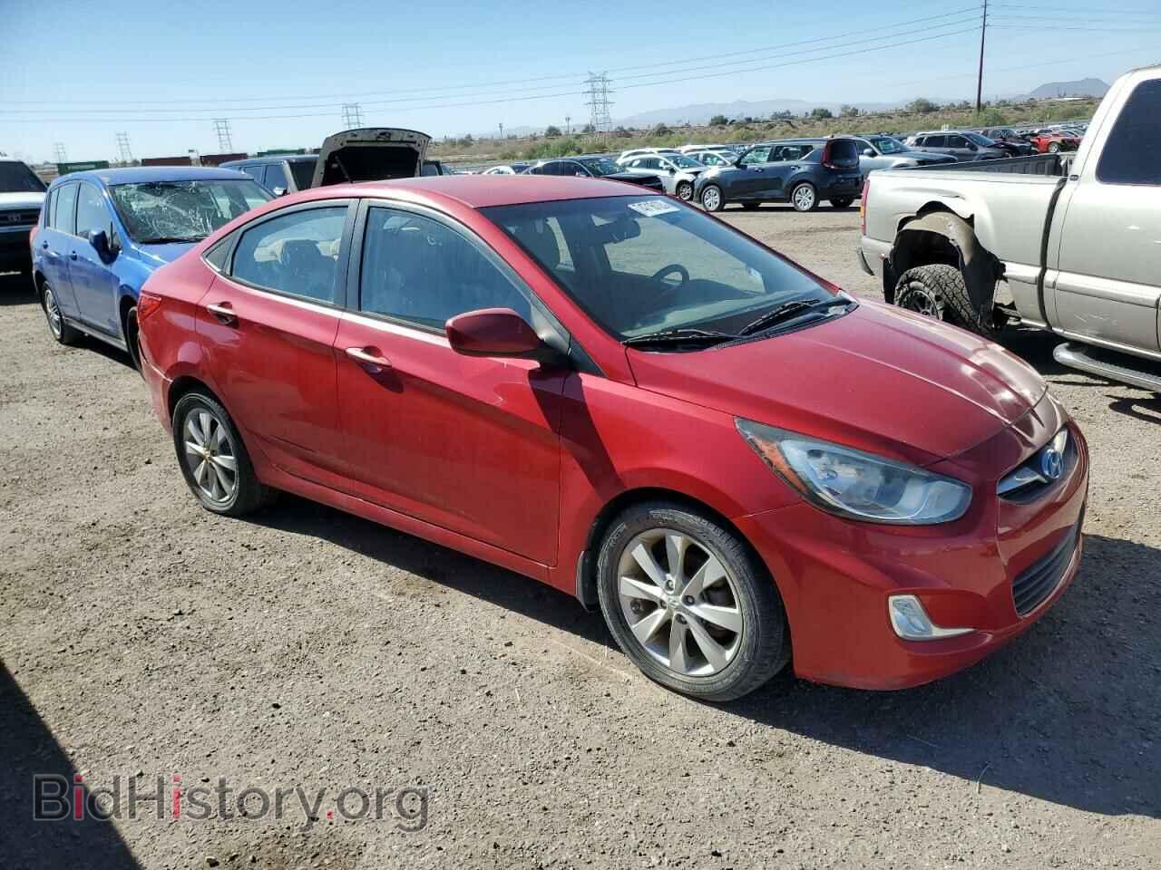 2012 HYUNDAI ACCENT - VIN: KMHCU4AEXCU112820 - Фото 4