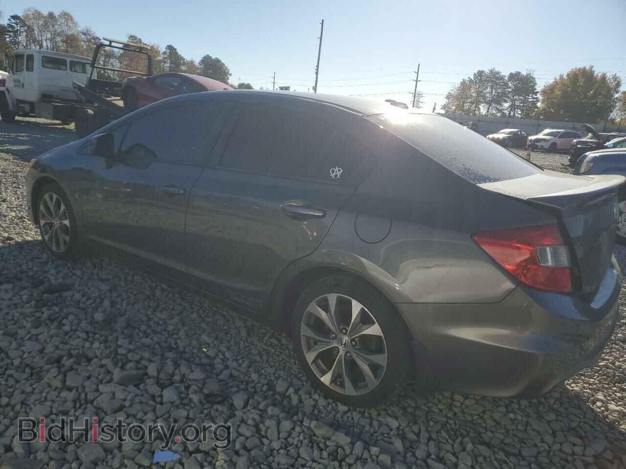 2012 HONDA CIVIC - VIN: 2HGFB6E54CH700133 - Фото 2