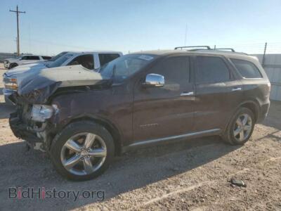 2012 Dodge DURANGO CITADEL, фиолетовый — VIN 1C4SDHET0CC130328, Copart