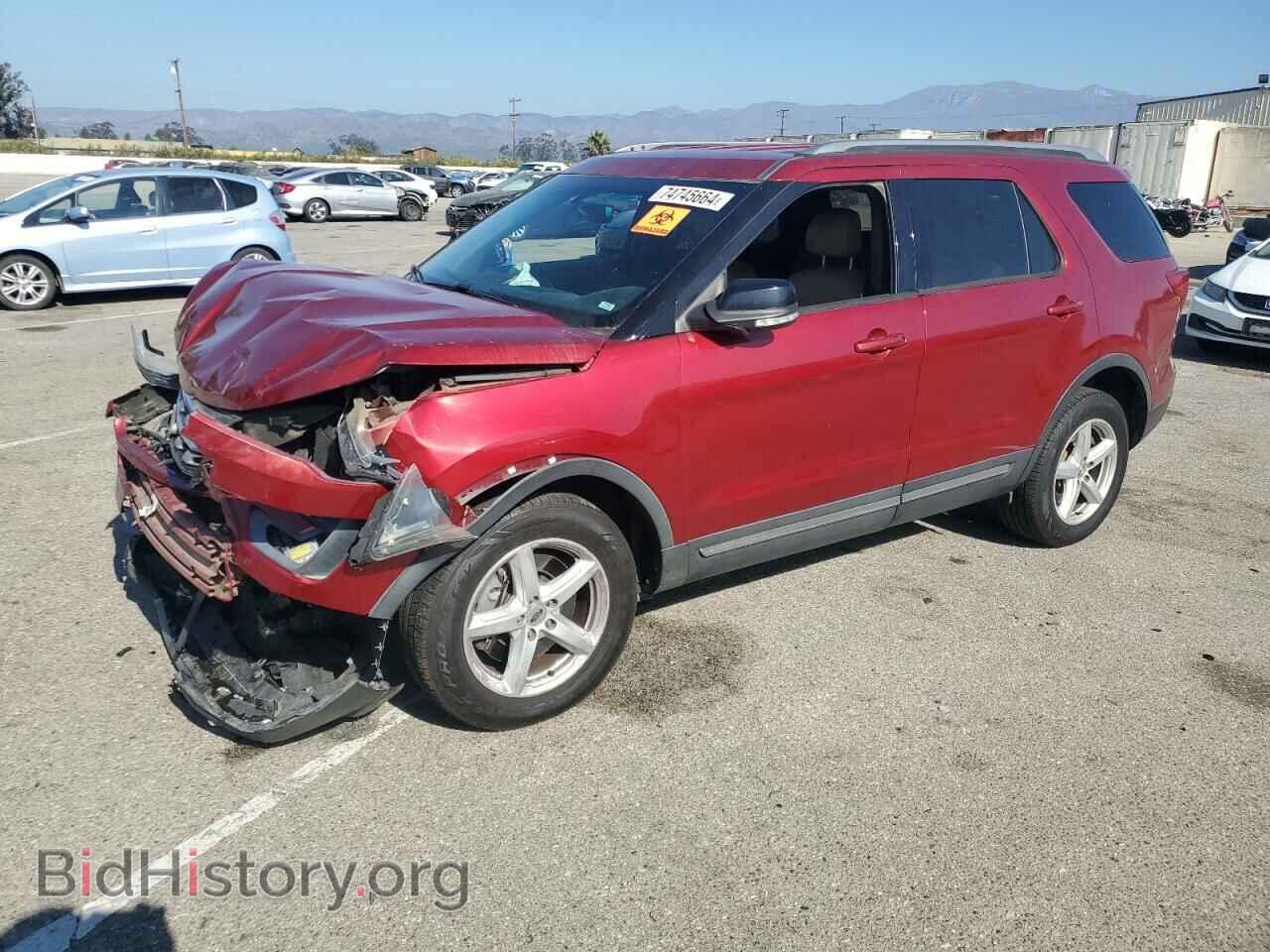 Photo 1FM5K8D84GGB44243 - FORD EXPLORER 2016