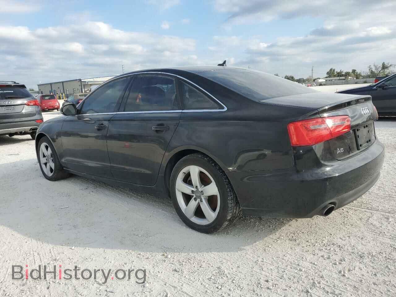 2012 AUDI A6 - VIN: WAUGGAFC2CN053157 - Фото 2