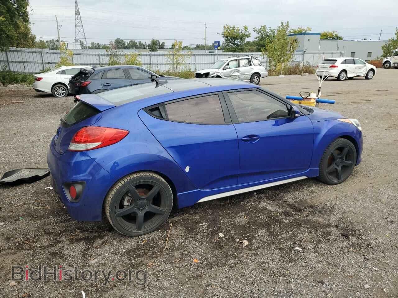 2013 HYUNDAI VELOSTER - VIN: KMHTC6AE4DU086795 - Фото 3