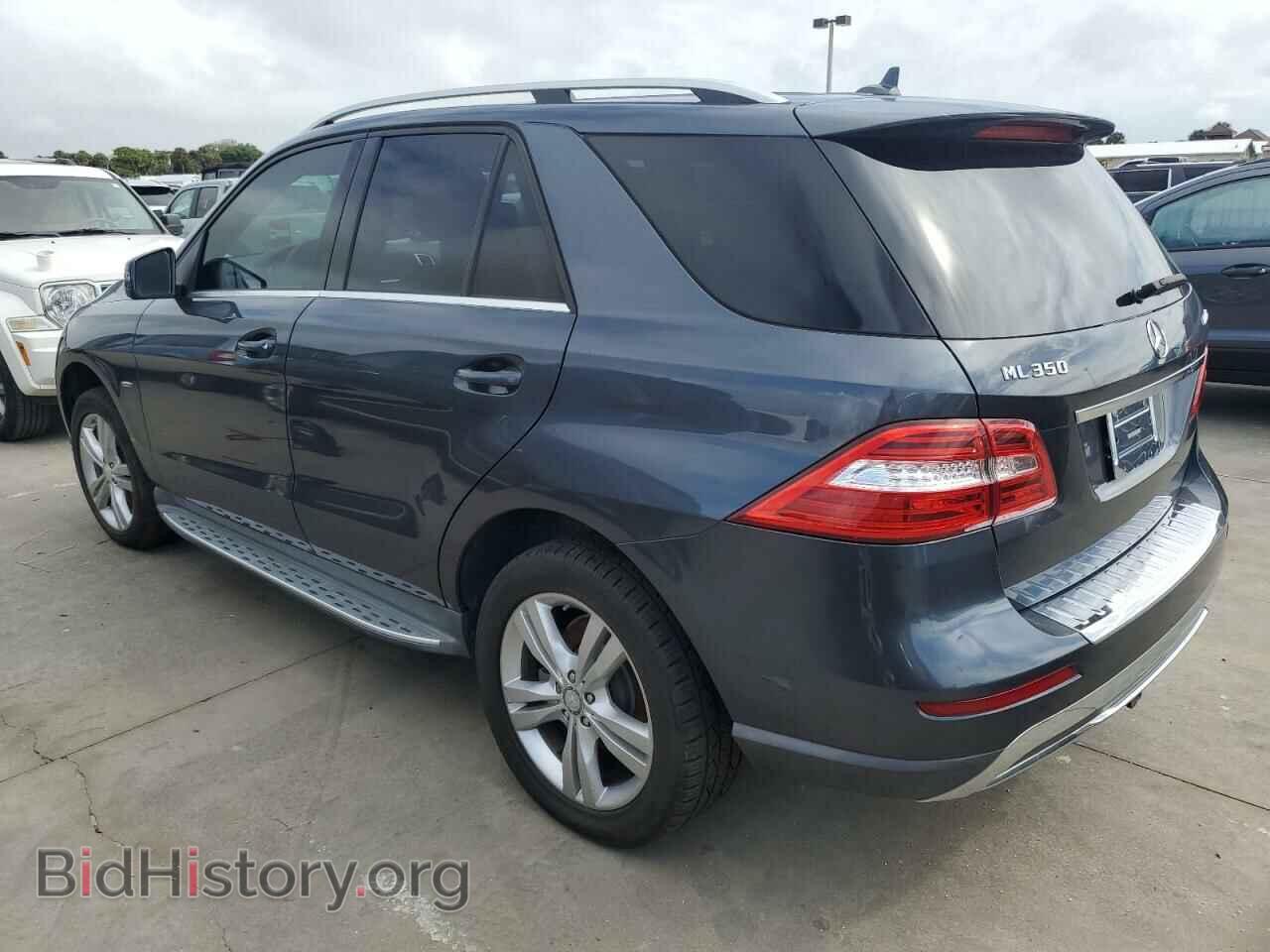 2012 MERCEDES-BENZ M-CLASS - VIN: 4JGDA2EB5CA015169 - Фото 2