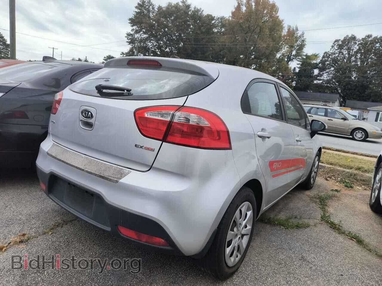 2012 KIA RIO - VIN: KNADN5A32C6082756 - Фото 4