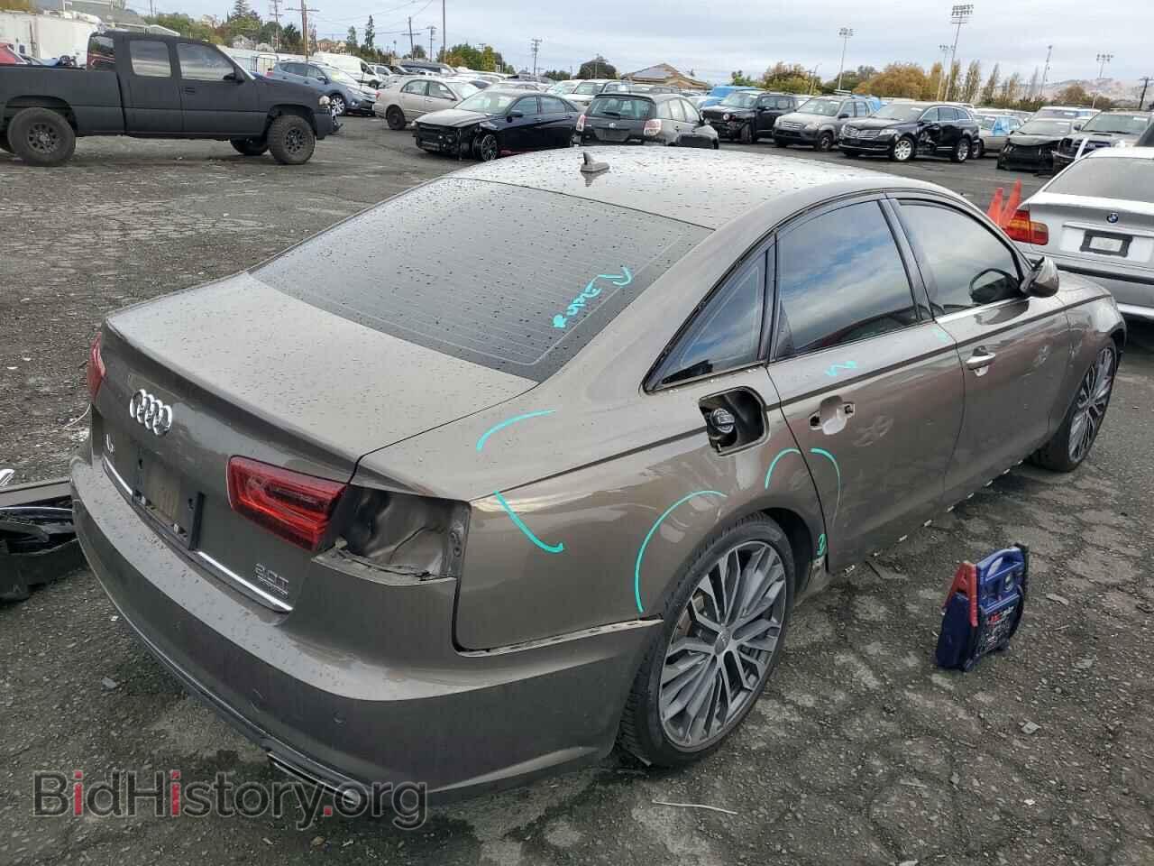 2016 AUDI A6 - VIN: WAUGFAFC2GN013704 - Фото 3