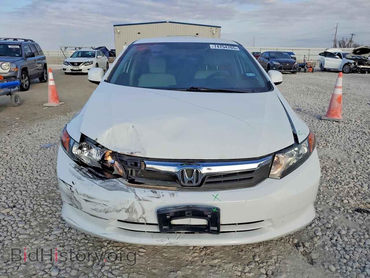2012 HONDA CIVIC - VIN: 2HGFB2F66CH549229 - Фото 5