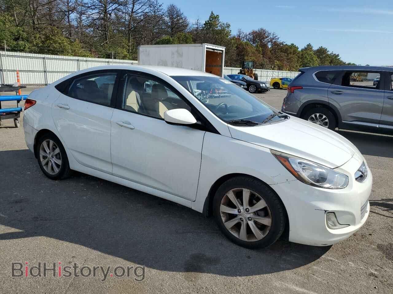 2013 HYUNDAI ACCENT - VIN: KMHCU4AE1DU339489 - Фото 4