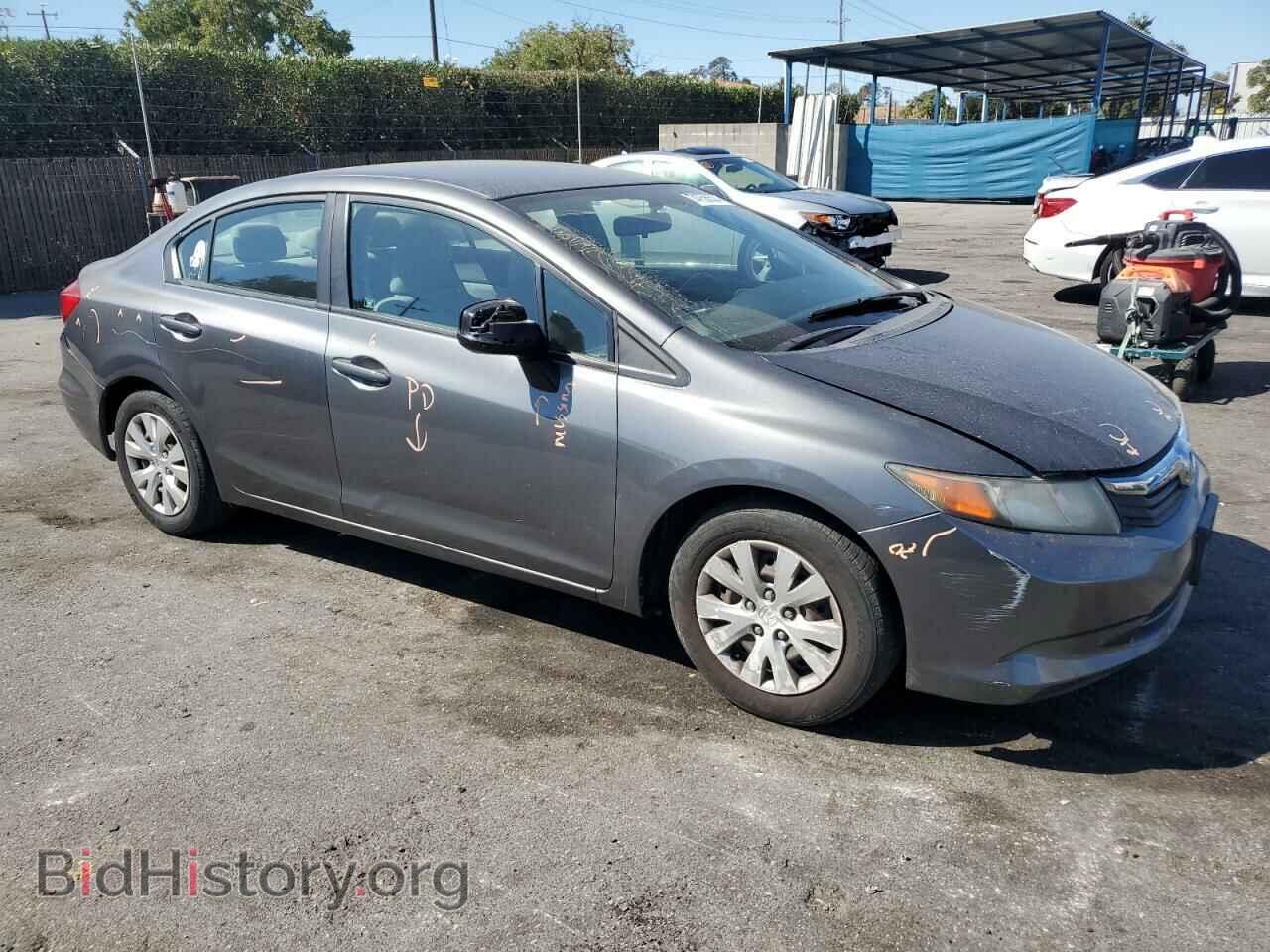 2012 HONDA CIVIC - VIN: 2HGFB2F51CH561618 - Фото 4