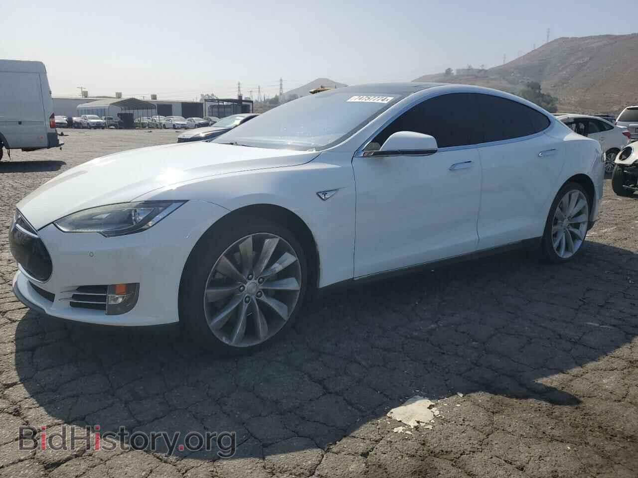 Photo 5YJSA1H11EFP33675 - TESLA MODEL S 2014