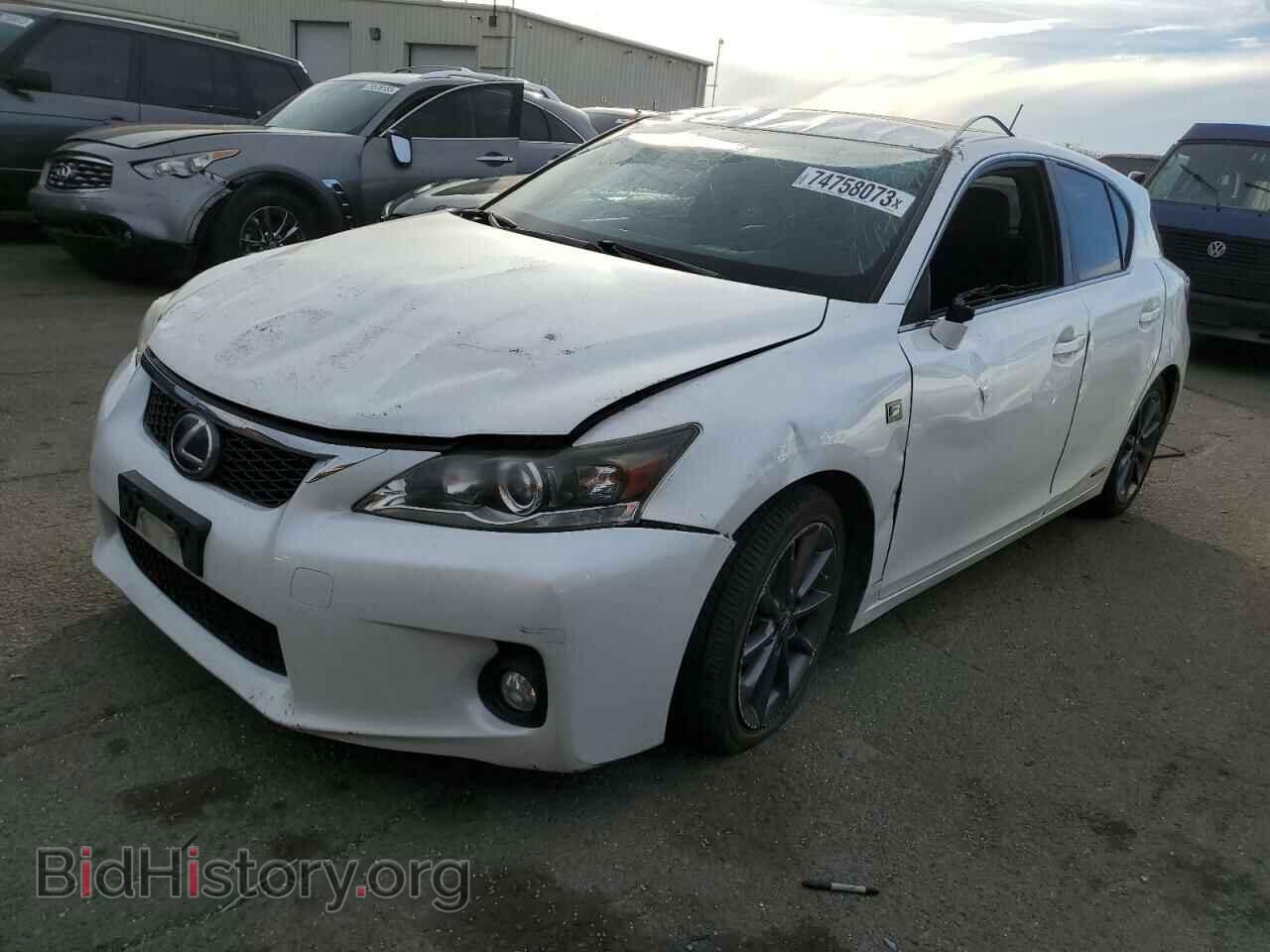 Photo JTHKD5BH9C2066468 - LEXUS CT 200 2012