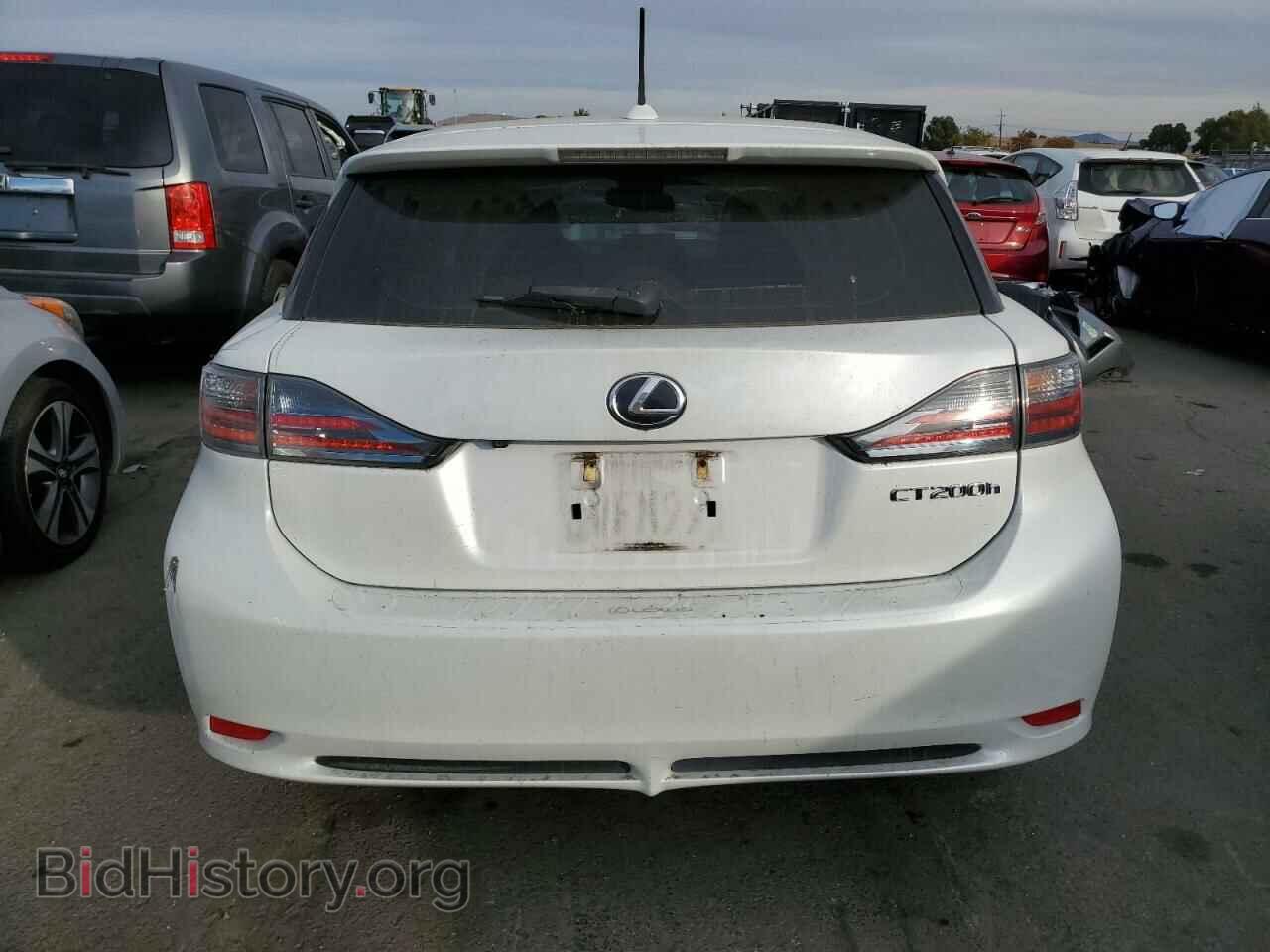 2012 LEXUS CT 200 - VIN: JTHKD5BH9C2066468 - Фото 6