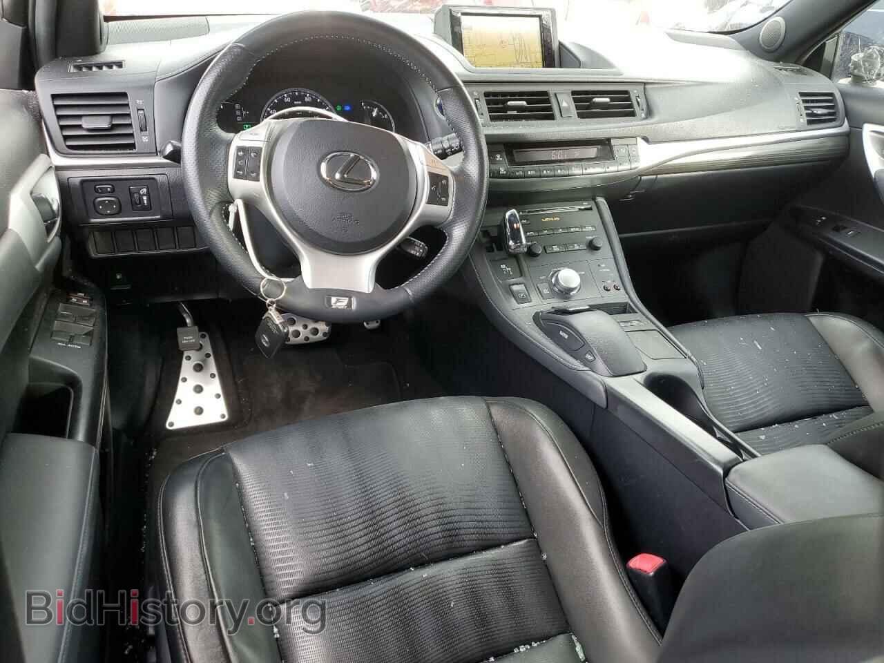 2012 LEXUS CT 200 - VIN: JTHKD5BH9C2066468 - Фото 8