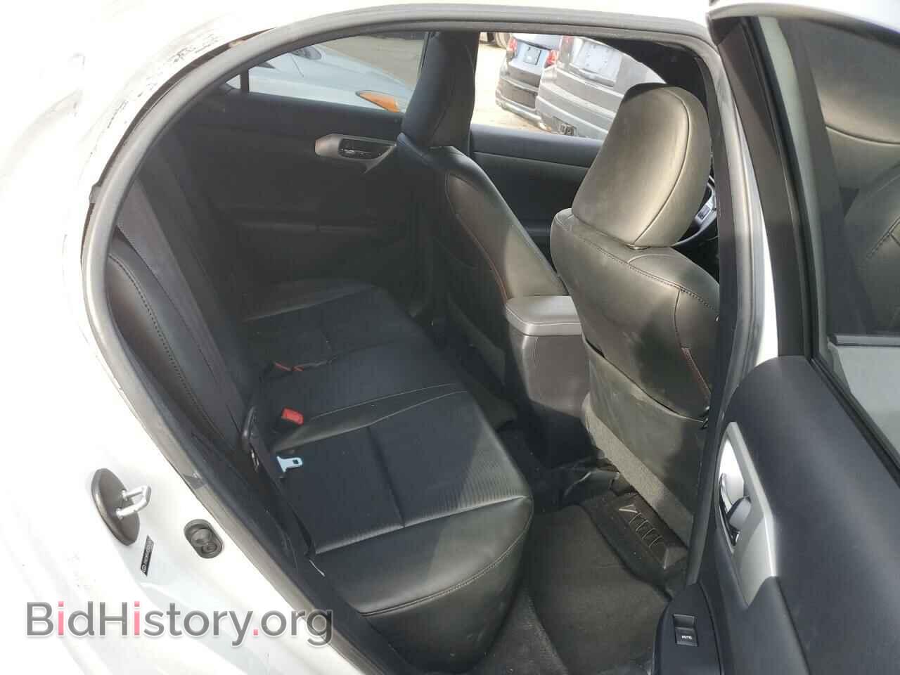 2012 LEXUS CT 200 - VIN: JTHKD5BH9C2066468 - Фото 10