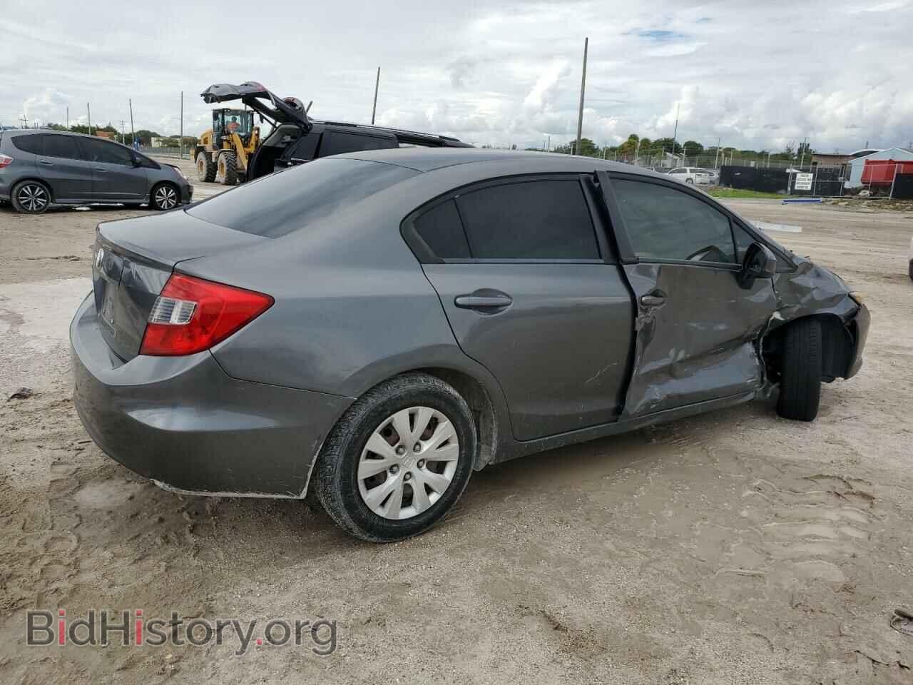2012 HONDA CIVIC - VIN: 19XFB2F52CE088693 - Фото 3