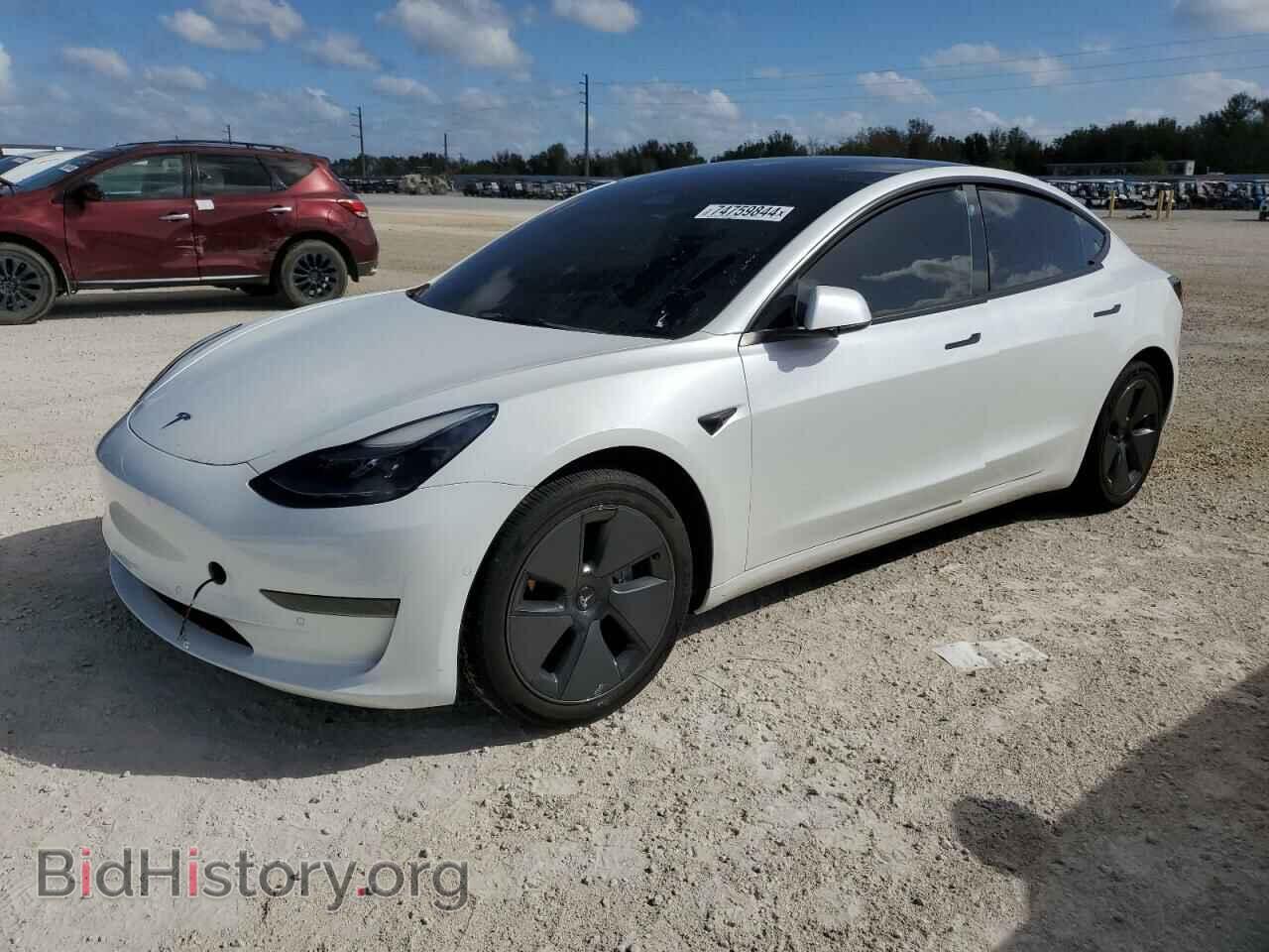 Фотография 5YJ3E1EA6NF319191 - TESLA MODEL 3 2022