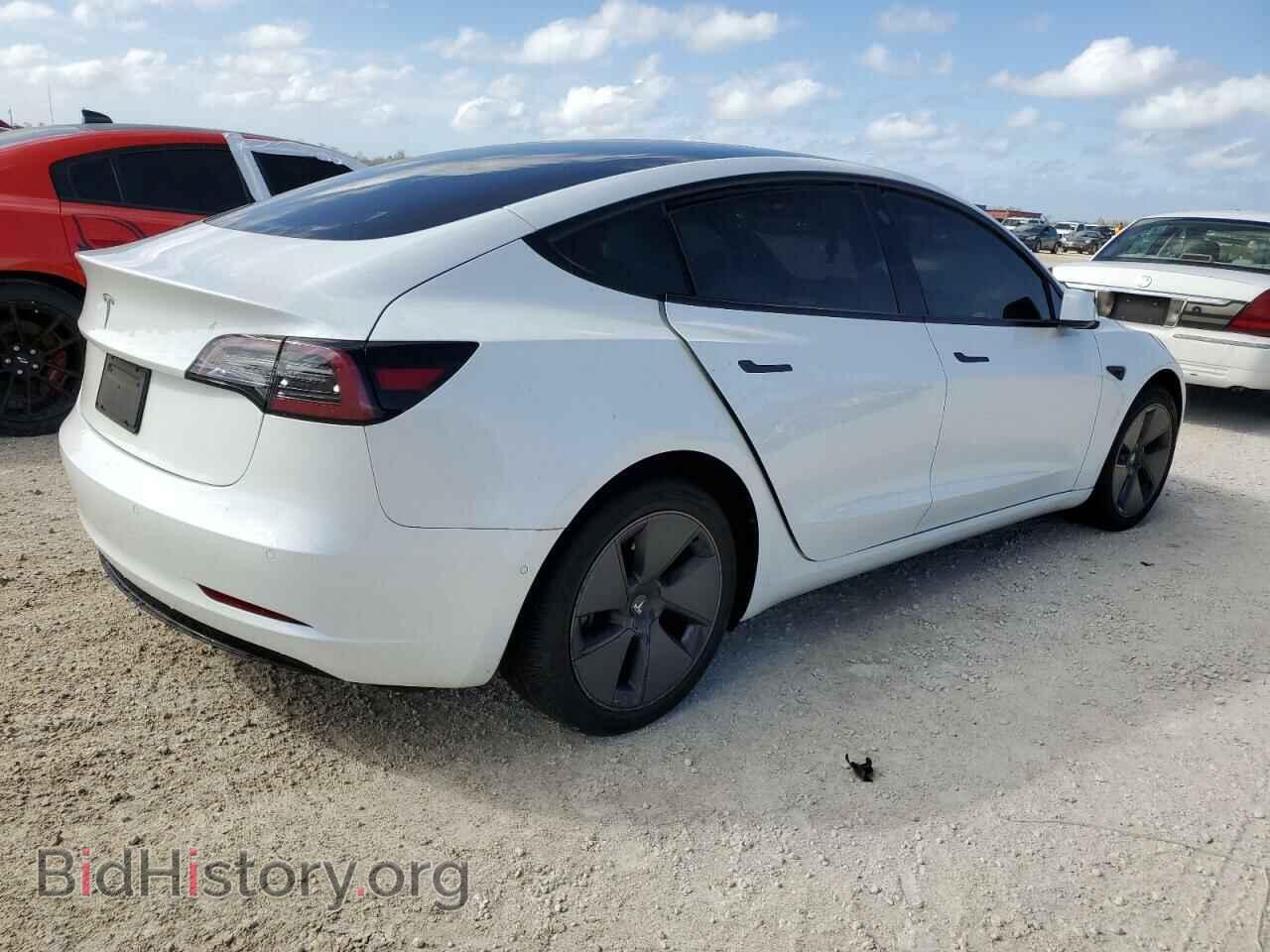 2022 TESLA MODEL 3 - VIN: 5YJ3E1EA6NF319191 - Photo 3