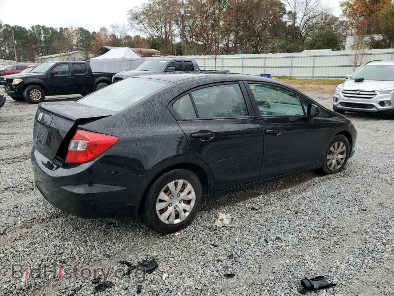 2012 HONDA CIVIC - VIN: 19XFB2F52CE095904 - Фото 3