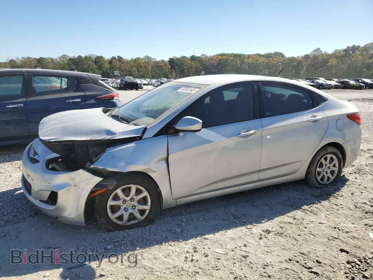 Photo KMHCT4AEXDU500974 - HYUNDAI ACCENT 2013