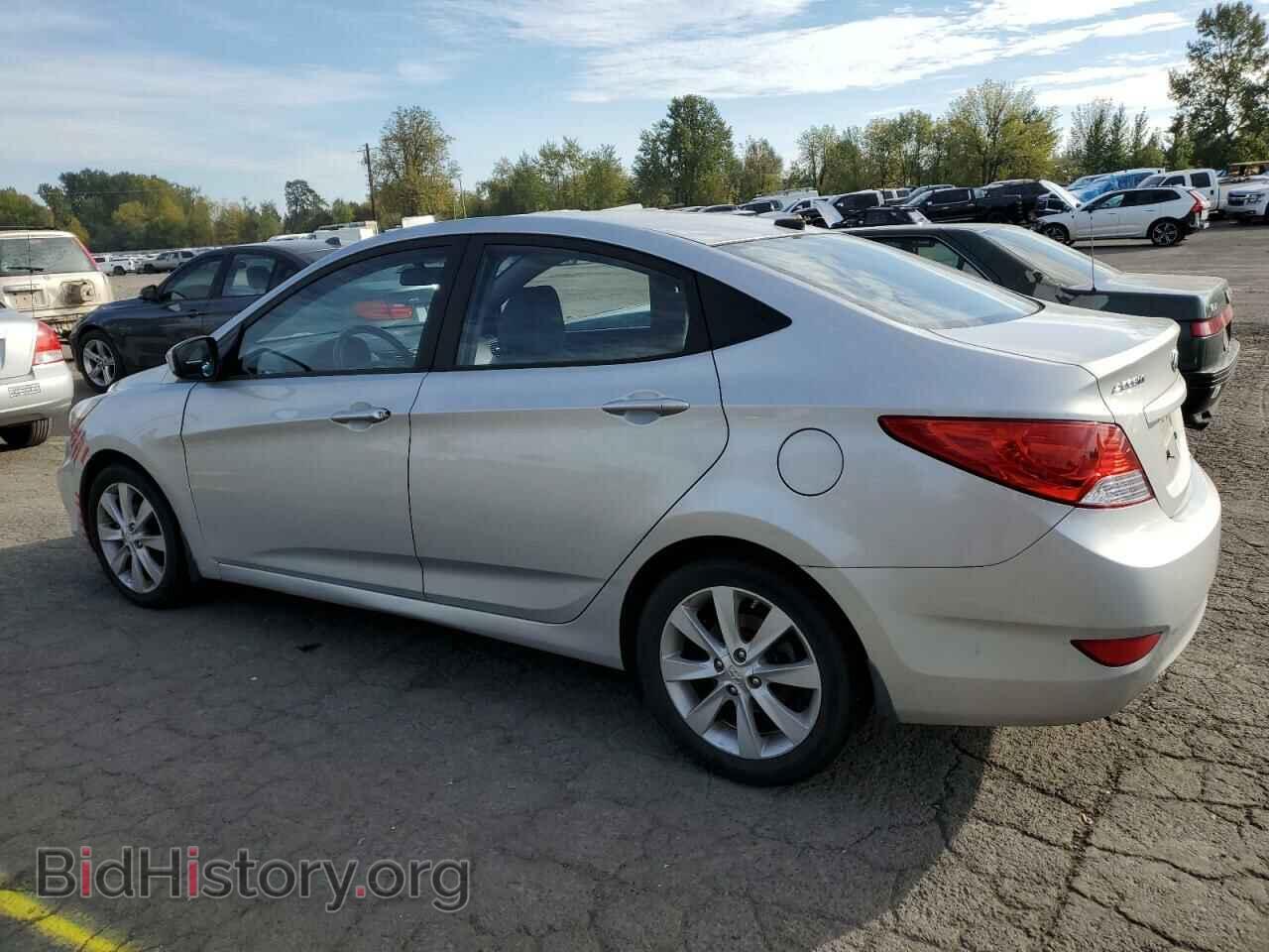 2013 HYUNDAI ACCENT - VIN: KMHCU4AE6DU442438 - Фото 2
