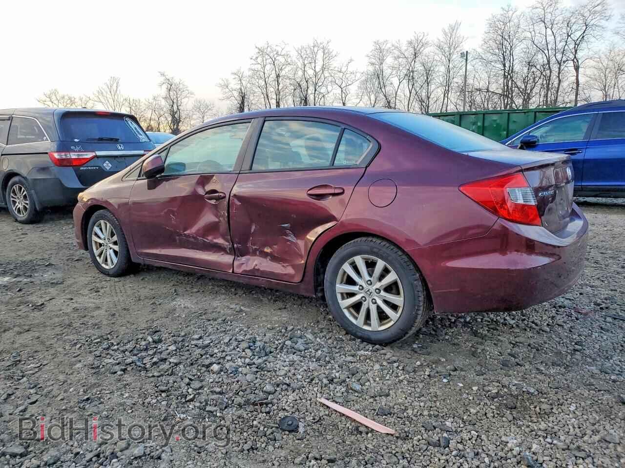 2012 HONDA CIVIC - VIN: 19XFB2F82CE385215 - Фото 2