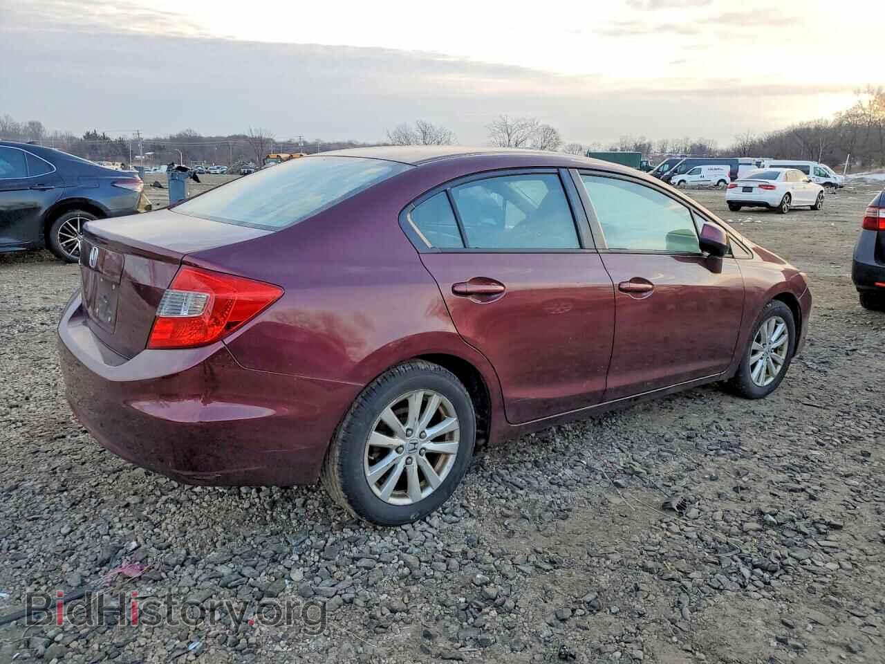 2012 HONDA CIVIC - VIN: 19XFB2F82CE385215 - Фото 3