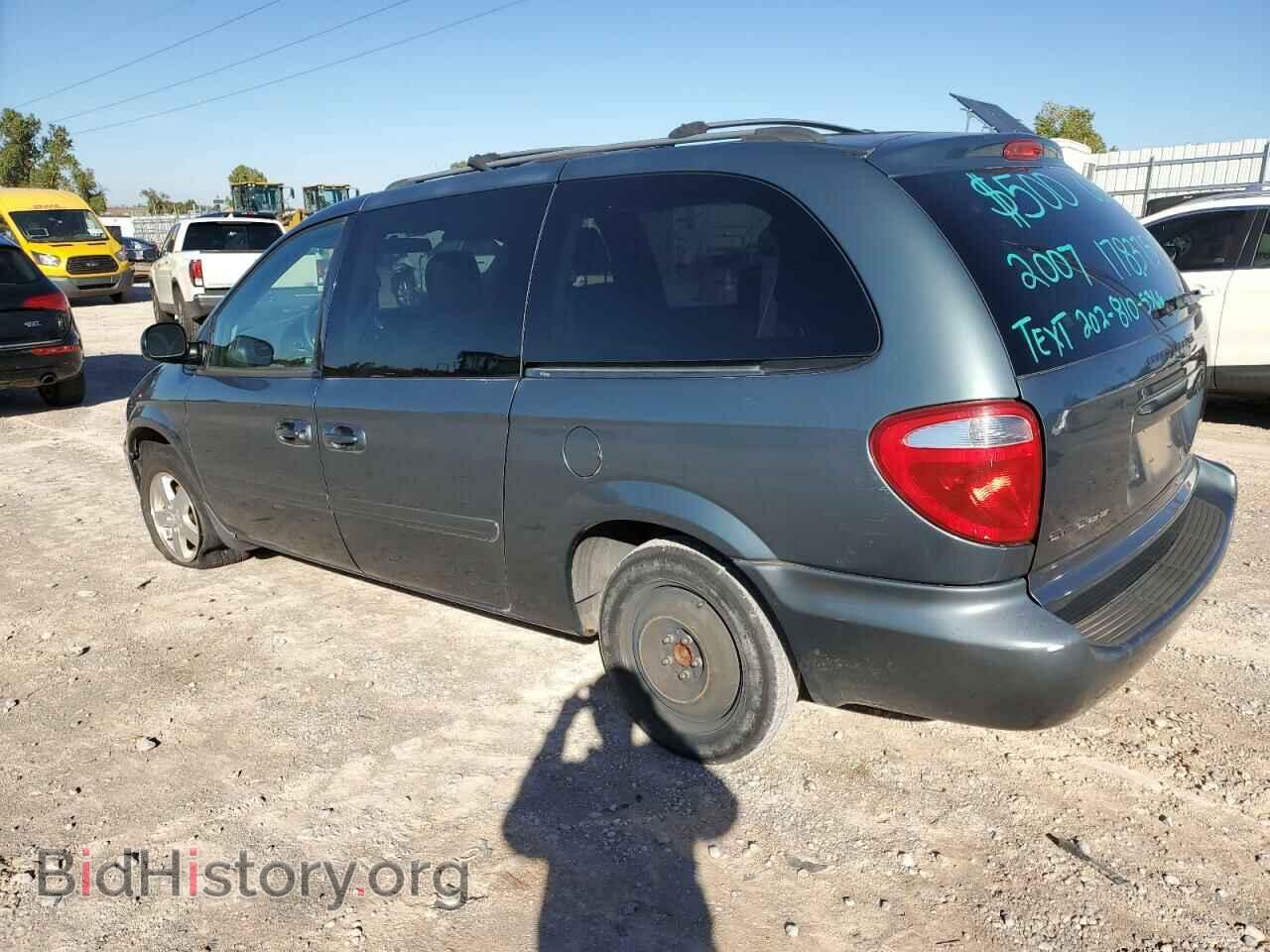 2007 DODGE CARAVAN - VIN: 2D4GP44L37R347170 - Фото 2