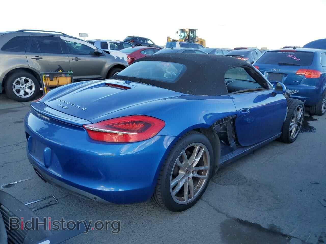 2014 PORSCHE BOXSTER - VIN: WP0CA2A8XEK120572 - Фото 3