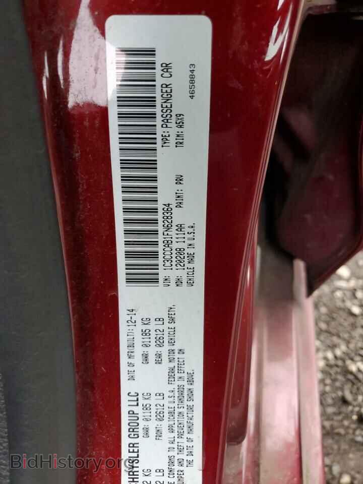 2015 CHRYSLER 200 - VIN: 1C3CCCAB1FN628364 - Фото 12