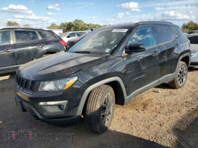 2020 Jeep COMPASS Sport, черный — VIN 3C4NJDAB3LT174596, Copart