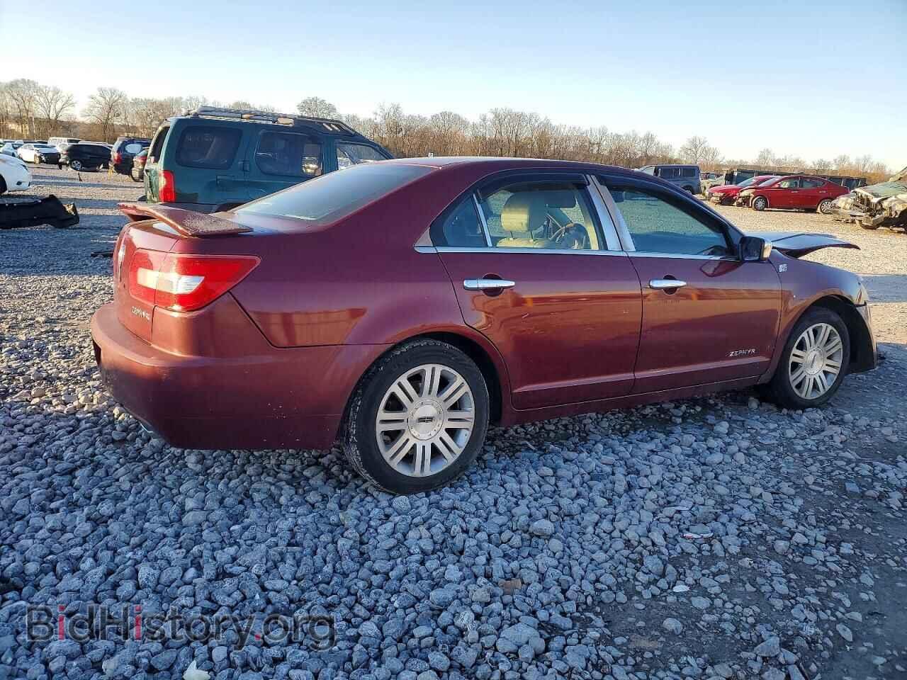 2006 LINCOLN ZEPHYR - VIN: 3LNHM26156R654581 - Фото 3