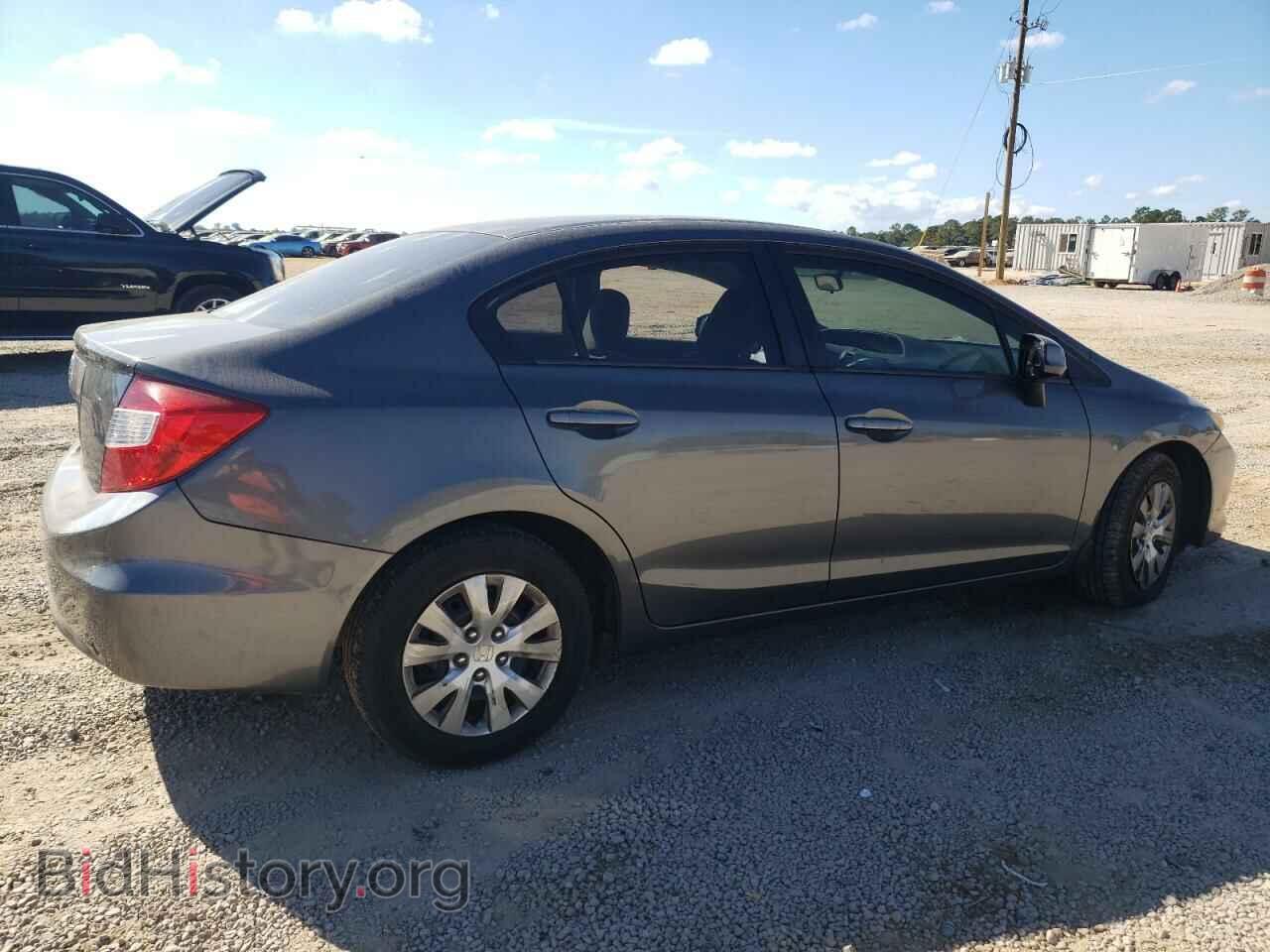 2012 HONDA CIVIC - VIN: 2HGFB2F5XCH526835 - Фото 3