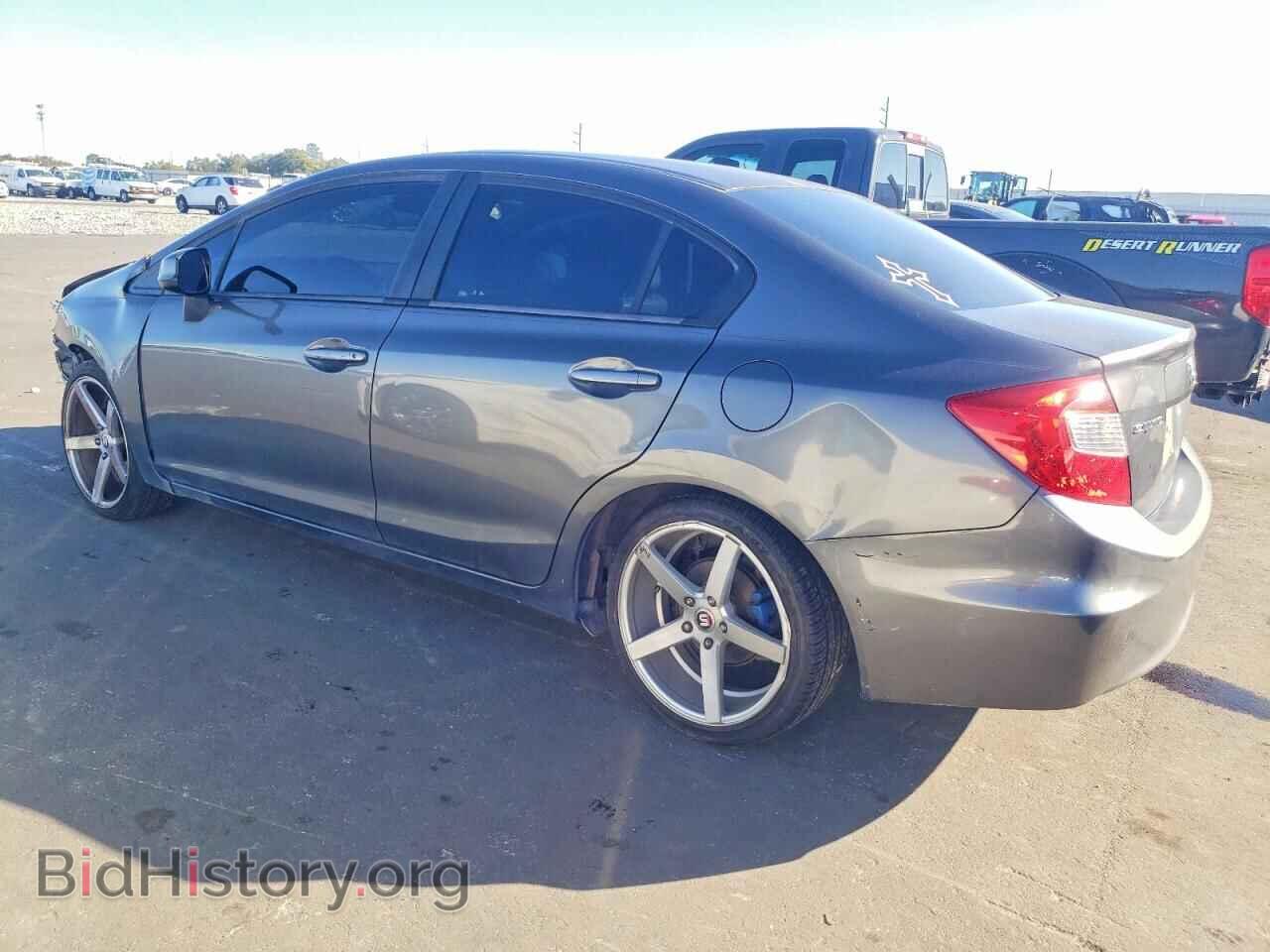 2012 HONDA CIVIC - VIN: 2HGFB2F95CH549684 - Фото 2