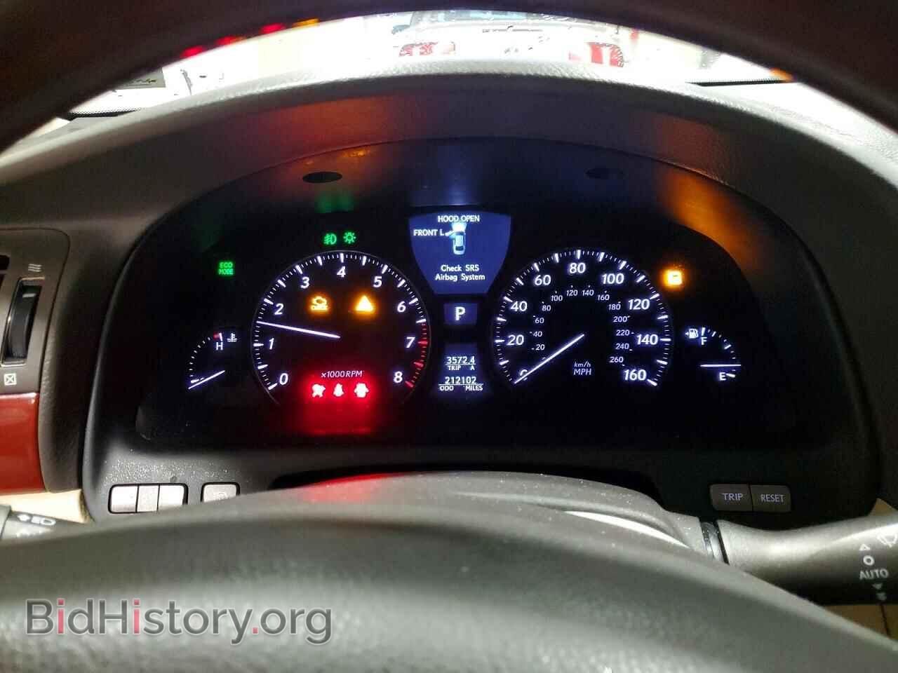 2010 LEXUS LS460 - VIN: JTHCL5EF8A5006419 - Фото 9