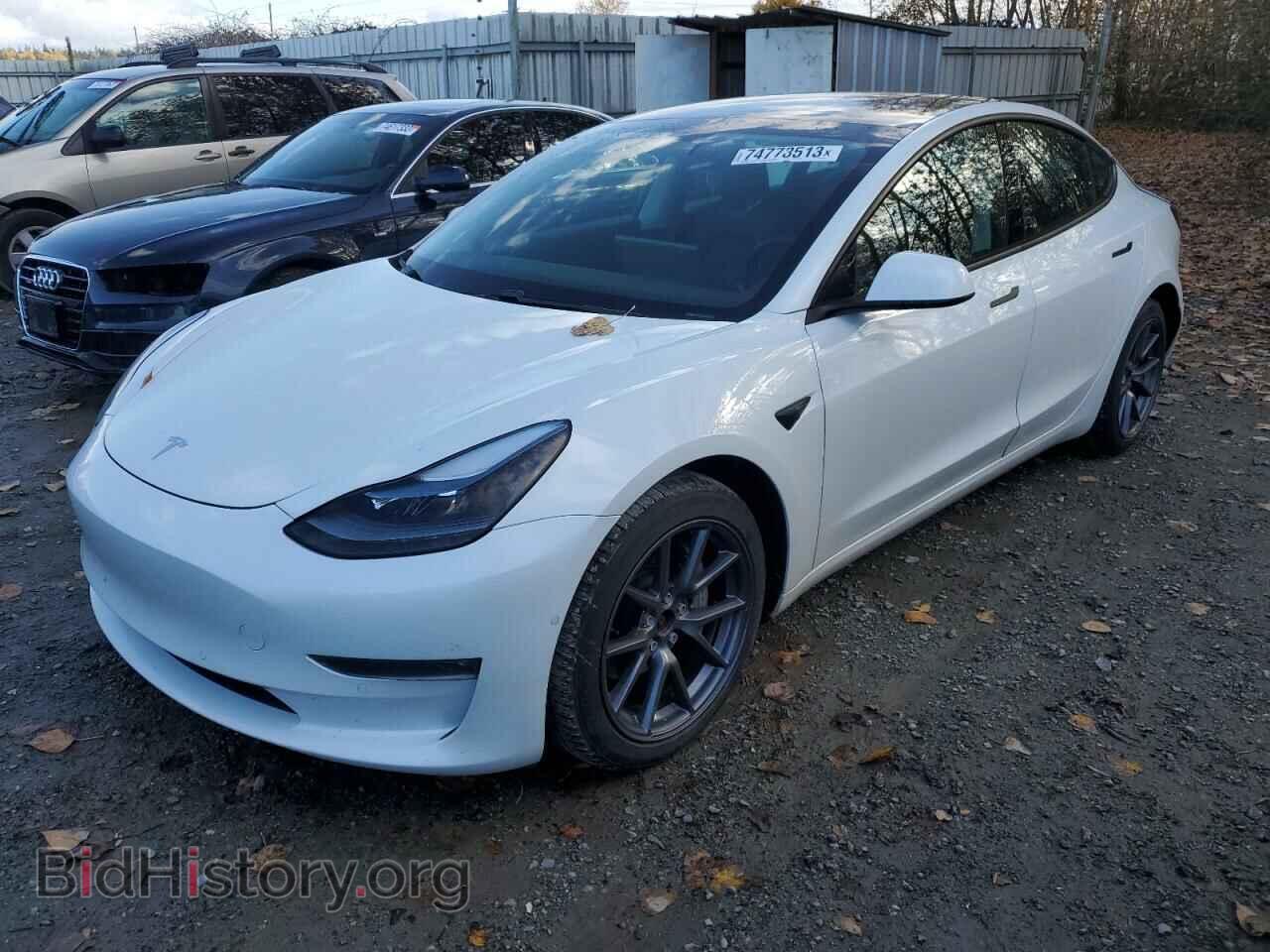 Фотография 5YJ3E1EB9MF941680 - TESLA MODEL 3 2021
