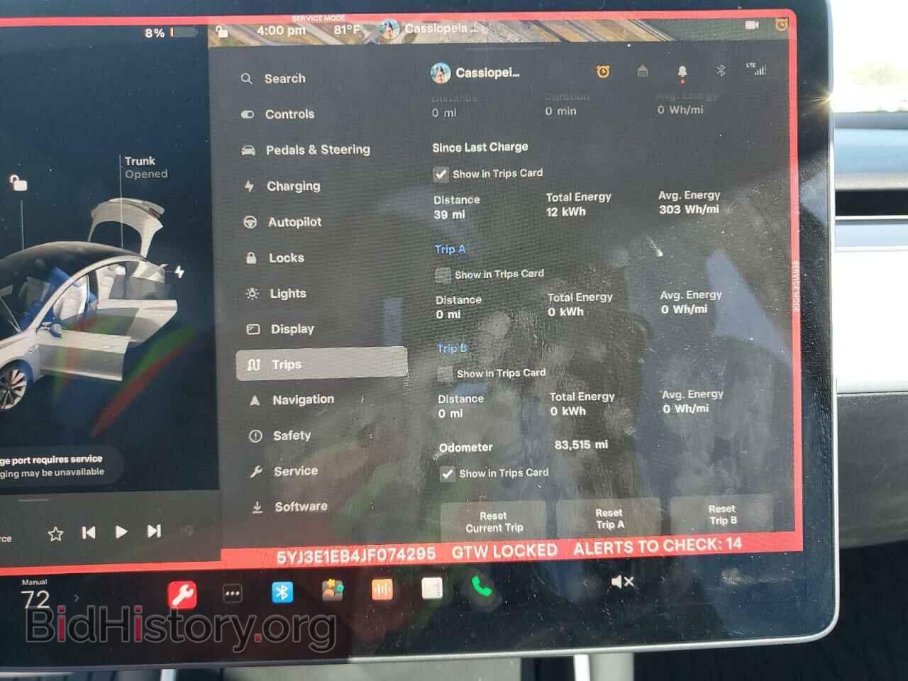 2018 TESLA MODEL 3 - VIN: 5YJ3E1EB4JF074295 - Фото 9