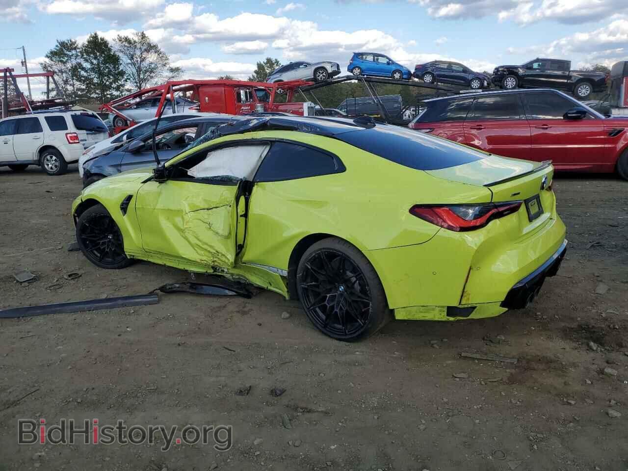 2022 BMW M4 - VIN: WBS43AZ01NCJ02844 - Фото 2