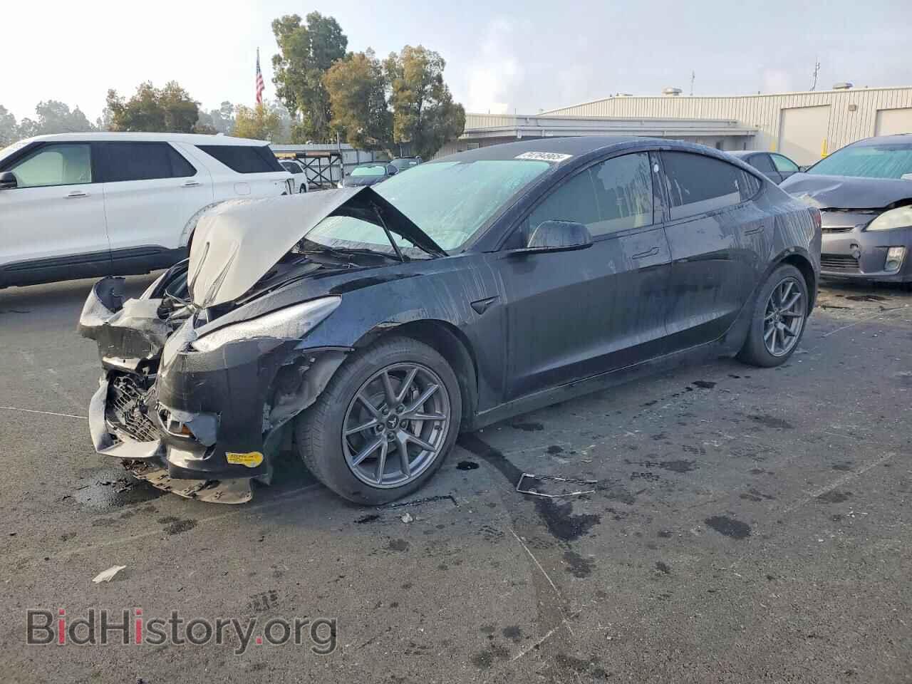 Photo 5YJ3E1EB7NF206603 - TESLA MODEL 3 2022