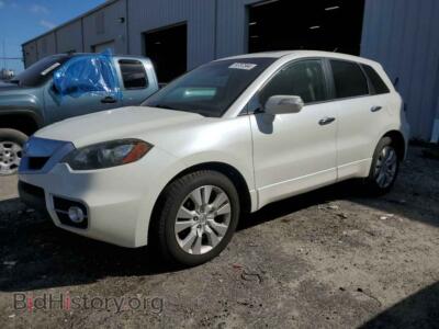 2010 Acura RDX, white — VIN 5J8TB2H2XAA004790, Copart