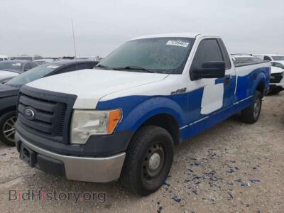 2011 Ford ALL MODELS F150, white — VIN 1FTMF1CM2BKD47163, Copart