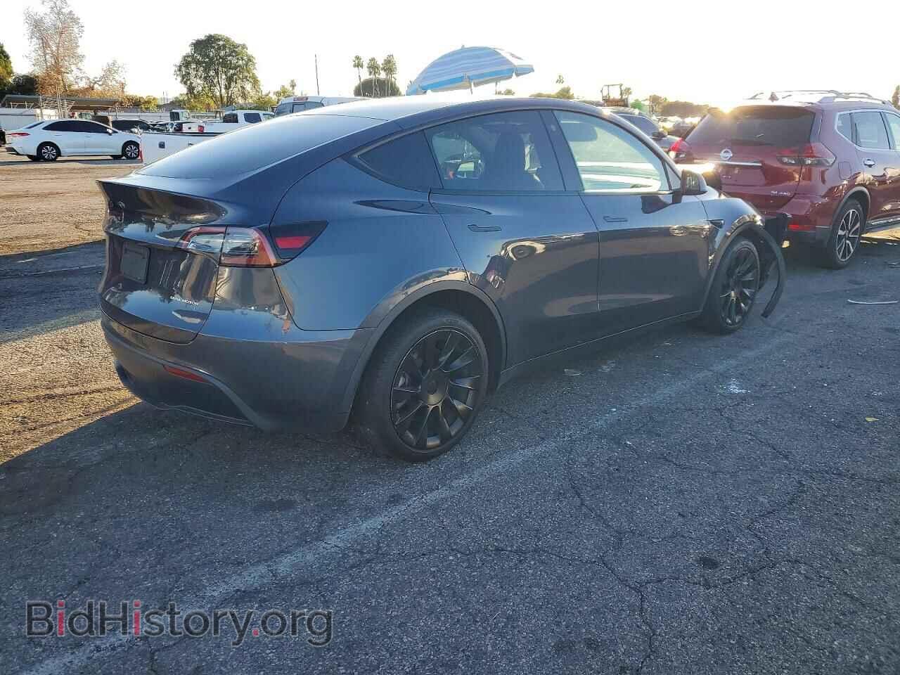 2022 TESLA MODEL Y - VIN: 7SAYGDEE6NF408279 - Фото 3