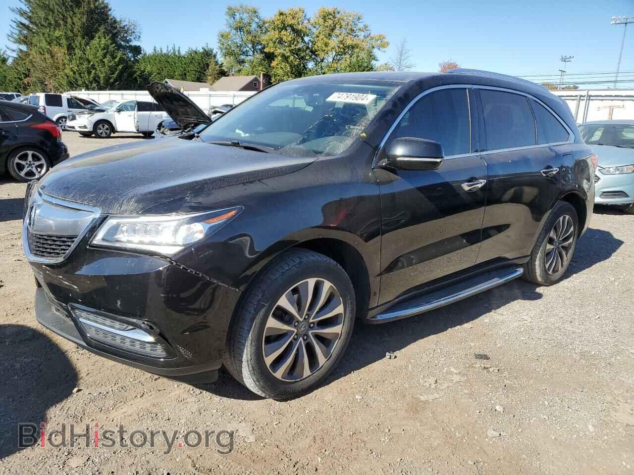 Фотография 5FRYD4H49FB026501 - ACURA MDX 2015