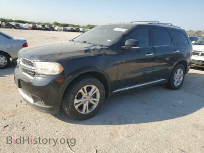 2013 Dodge DURANGO Crew, black — VIN 1C4RDHDG2DC535336, Copart
