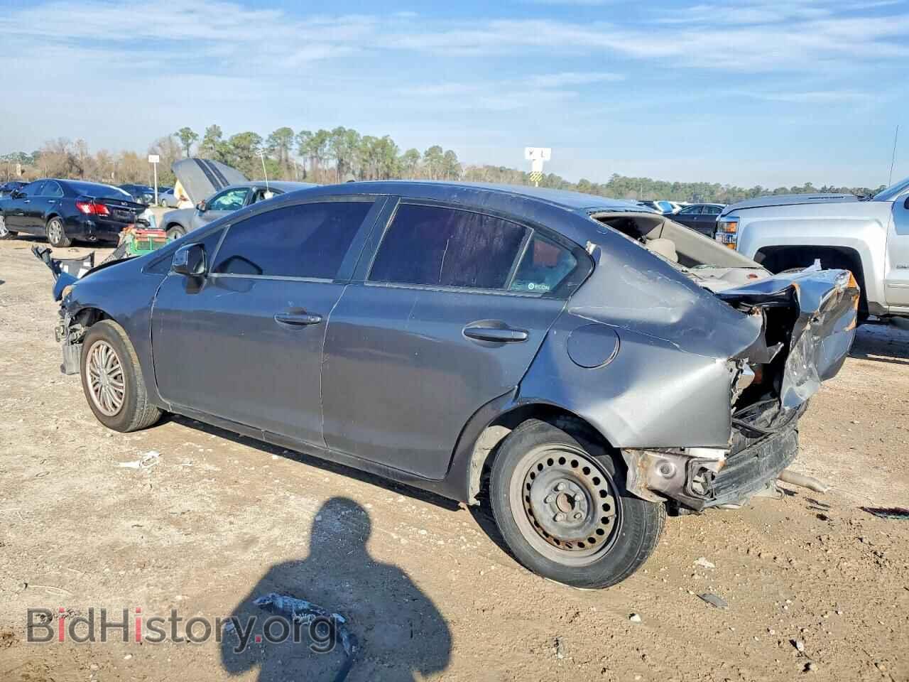 2012 HONDA CIVIC - VIN: 2HGFB2F57CH584174 - Фото 2