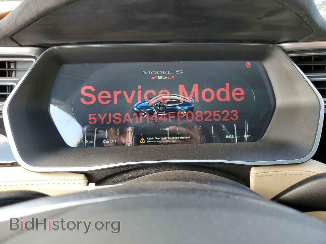 2015 TESLA MODEL S - VIN: 5YJSA1H44FF082523 - Фото 9