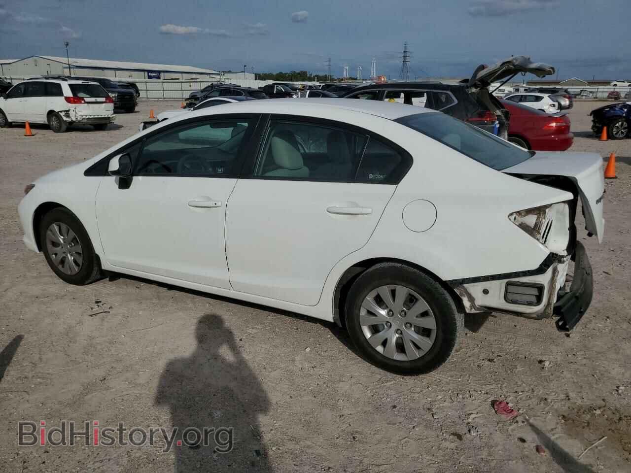 2012 HONDA CIVIC - VIN: 2HGFB2F52CH601401 - Фото 2