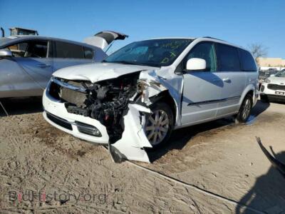 2016 Chrysler MINIVAN Touring, white — VIN 2C4RC1BG9GR230070, Copart