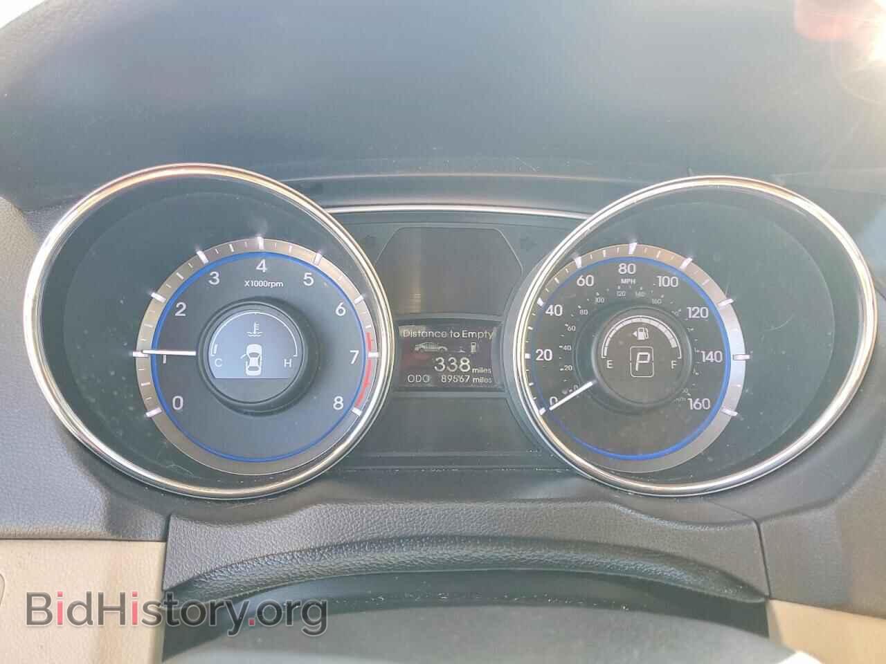 2013 HYUNDAI SONATA - VIN: 5NPEC4AC0DH610163 - Фото 9